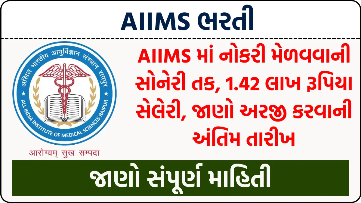 AIIMS Recruitment 2024