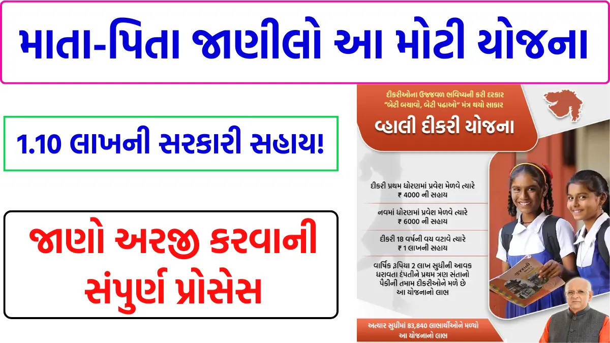 Gujarat Vahali Dikri Yojana
