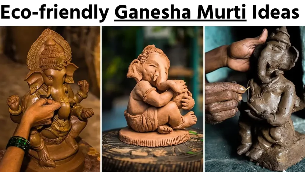 Eco friendly Ganesha Murti