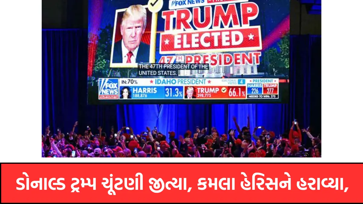 Donald Trump won the election 2024