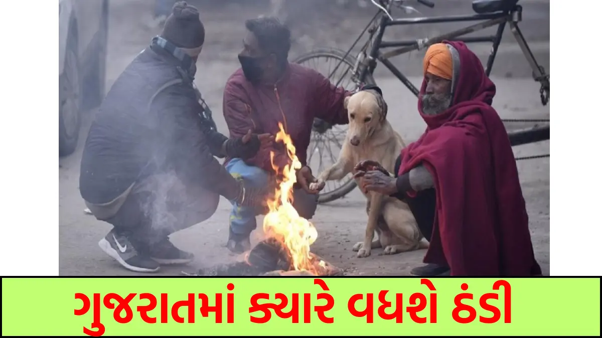 Gujarat thandi today