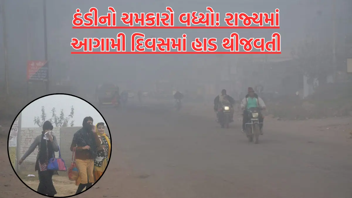 Gujarat cold weather today