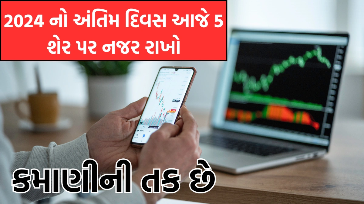 Last day of 2024 today 5 shares