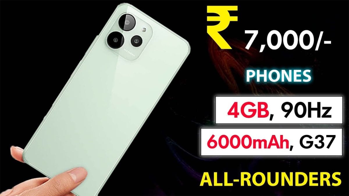 Mobiles under just 7000