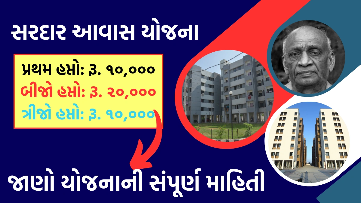 Sardar awas yojana 2025 gujarat