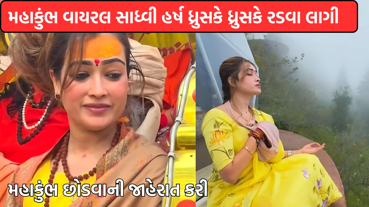 Maha Kumbh Mela's 'most beautiful sadhvi Harsha Richhariya started crying