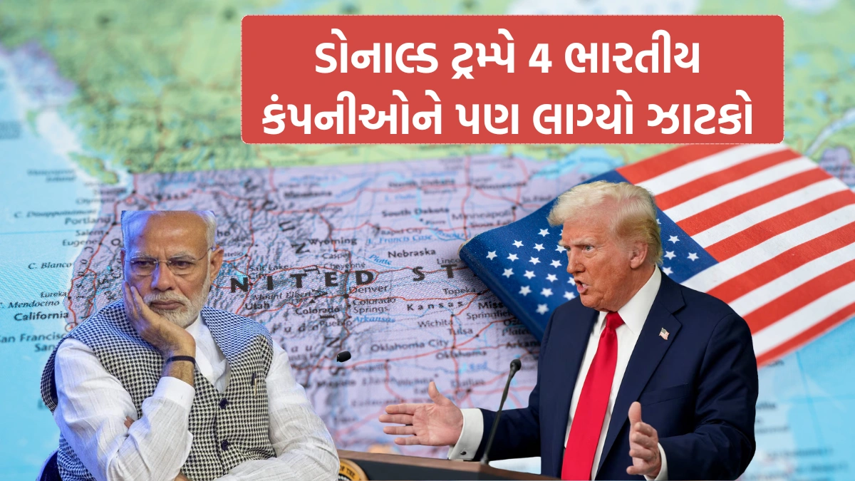 America imposed ban on 4 Indian companies