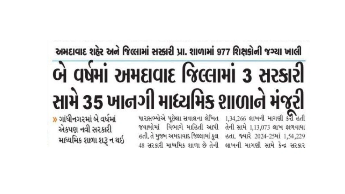 Government school in Ahmedabad