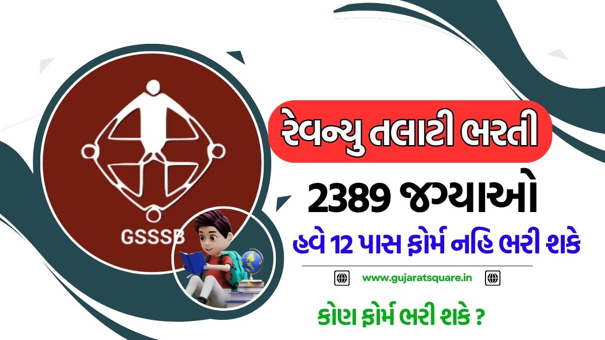 Revenue Talati Bharti 2025