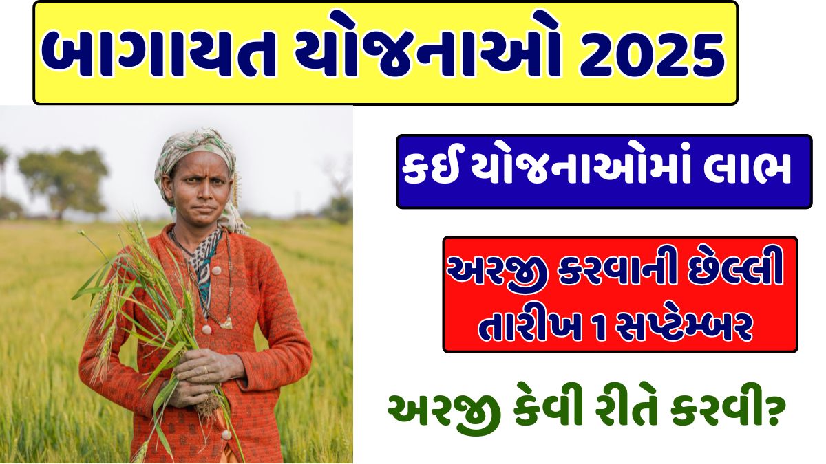 bagayat yojana gujarat 2025