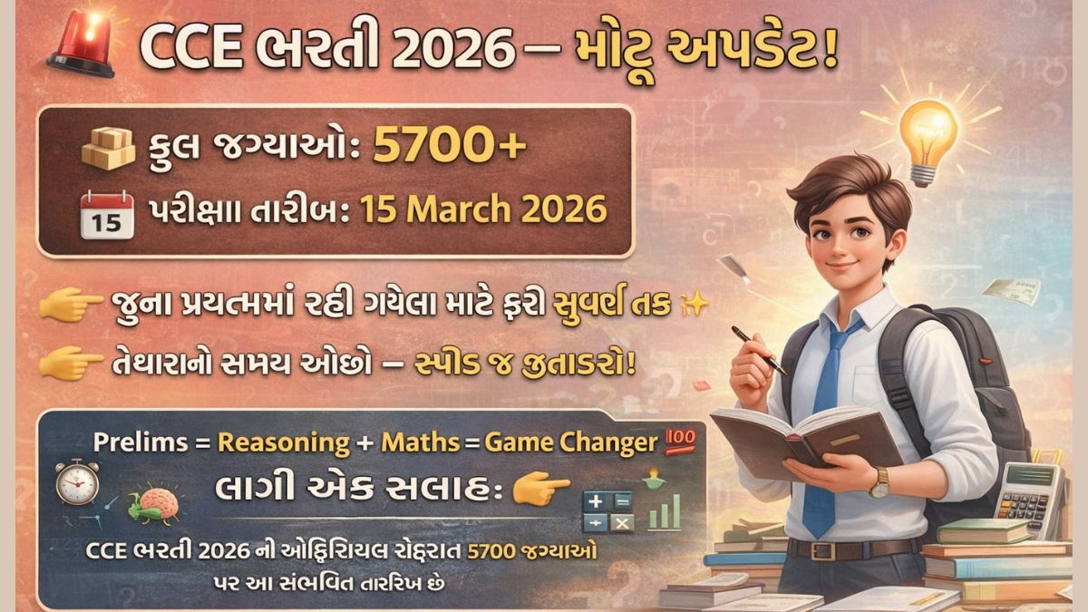 Gsssb cce recruitment 2026 date