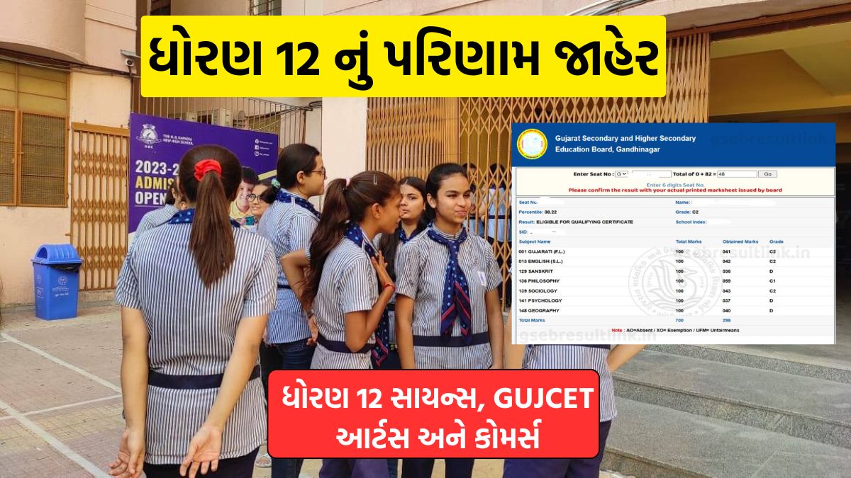 GSEB HSC Result 2026