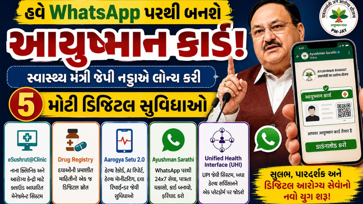 ayushman card whatsapp number