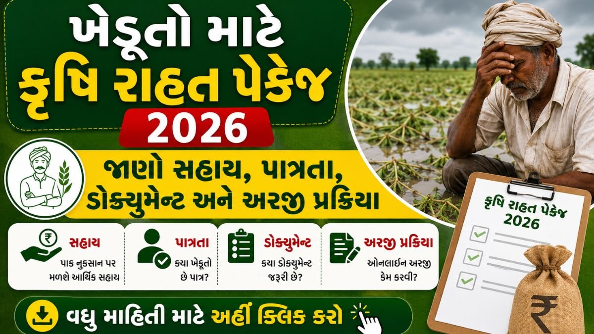 Krishi Rahat Package Gujarat 2026